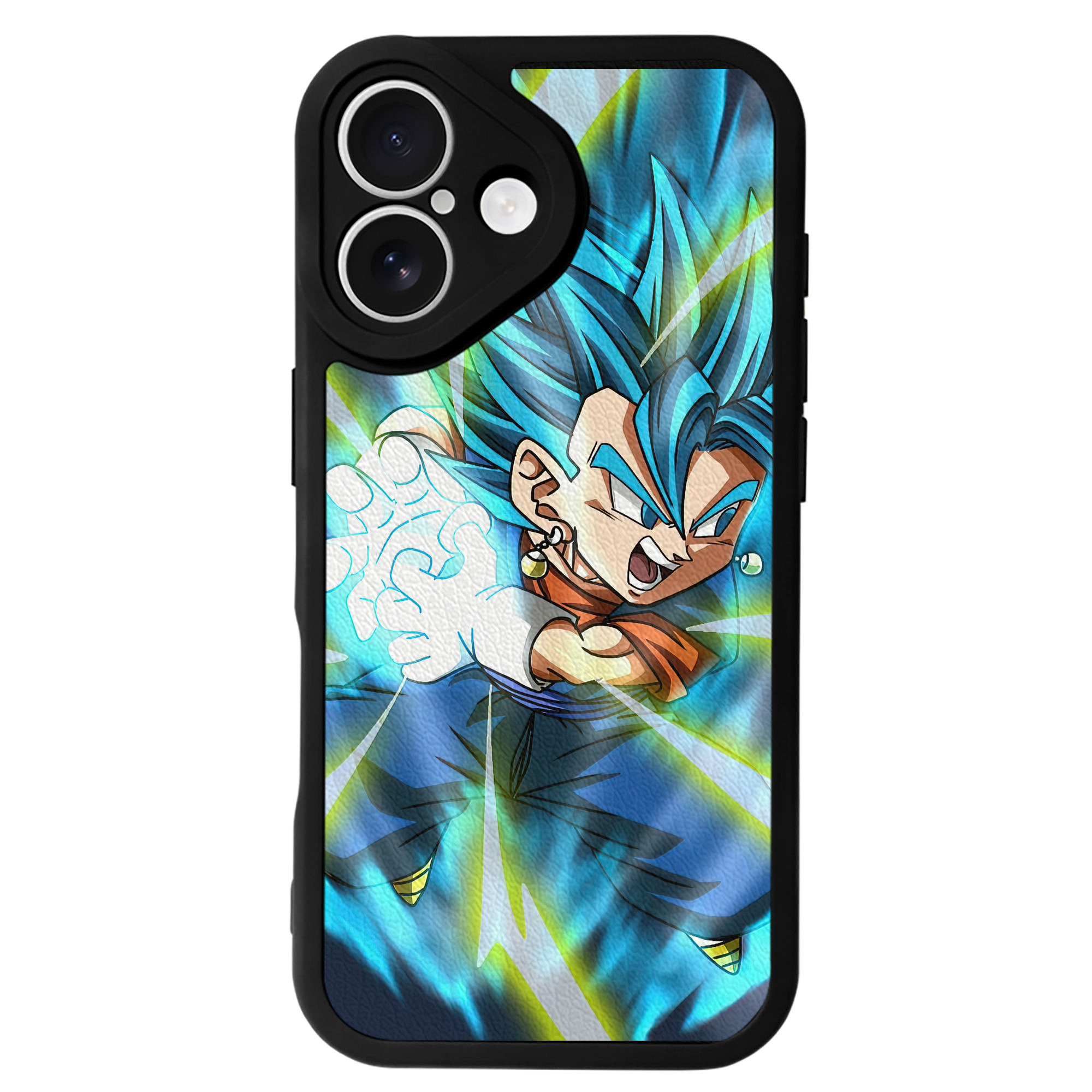 （画像用） ドラゴンボール DRAGON BALL 【iPhone 16シリーズ対応】シリコンスマホケース（レザー調） 材質：シリコン